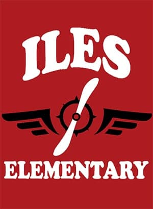 Iles Elementary School in Quincy, Illinois Logo