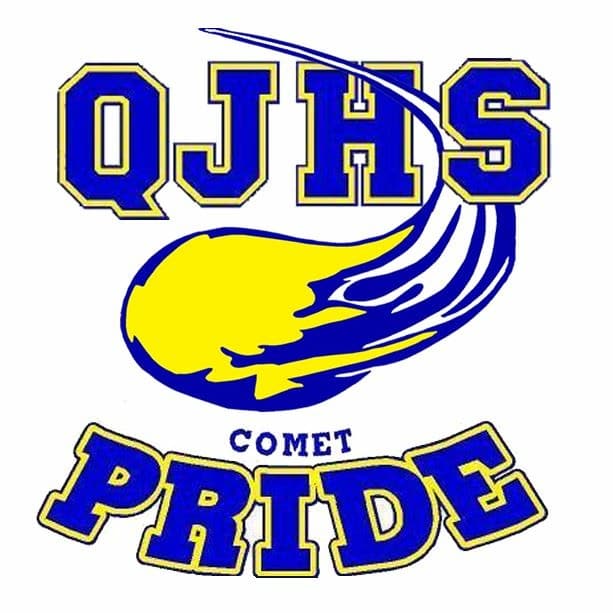 Quincy Junior High School Comets Logo