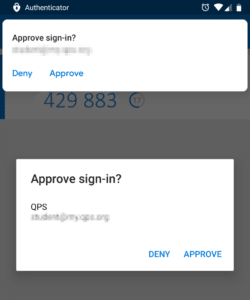 Approve Sign-in