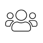 people outlined icon