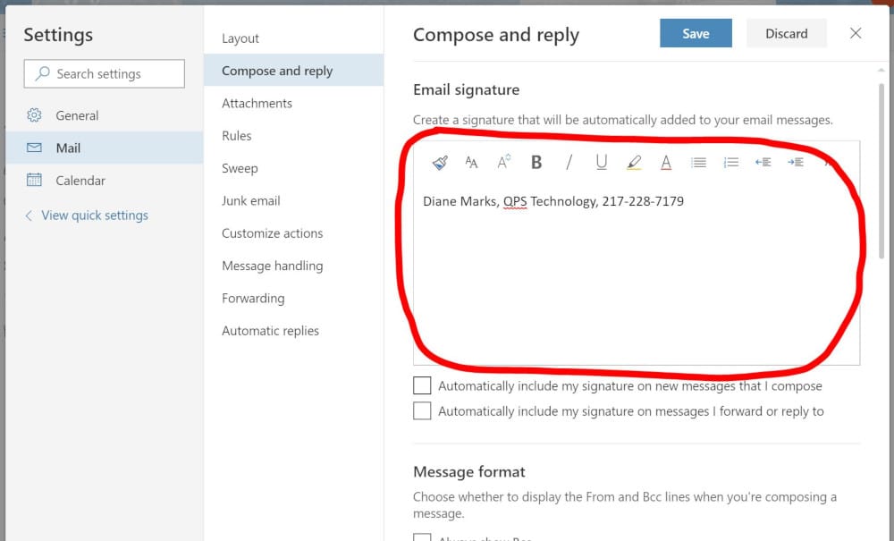 email-signature-settings