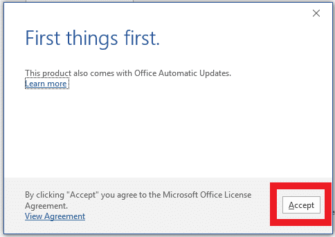 Office License Agreement