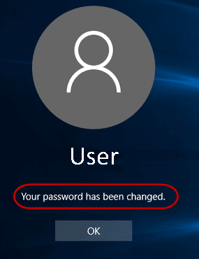 Password Changed